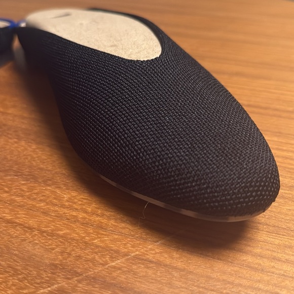 Rothy Almond Demi Mule Black Women's Slip-On Shoes size 9 NWOT - Picture 9 of 9